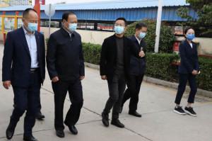 洛阳市政协主席杨炳旭莅临wending问鼎官方在线入口调研